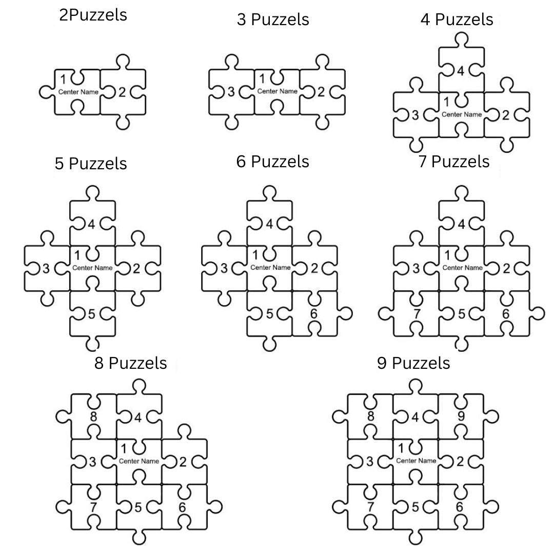 Persoonlijke Houten Puzzel Gegraveerd met Naam