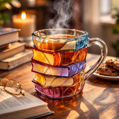 Boek Mok Glazen Koffiebeker Uniek Design