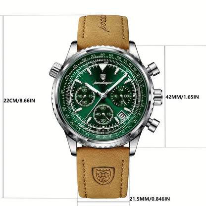 Montario Luxe Herenhorloge - Tijdloos Design en Ongekende Precisie
