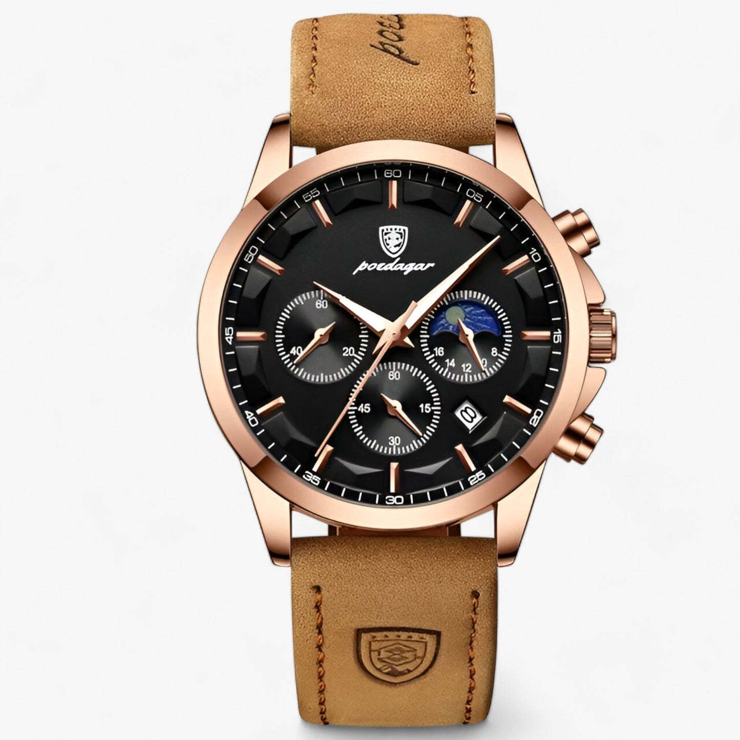 Montario Luxe Herenhorloge - Tijdloos Design en Ongekende Precisie