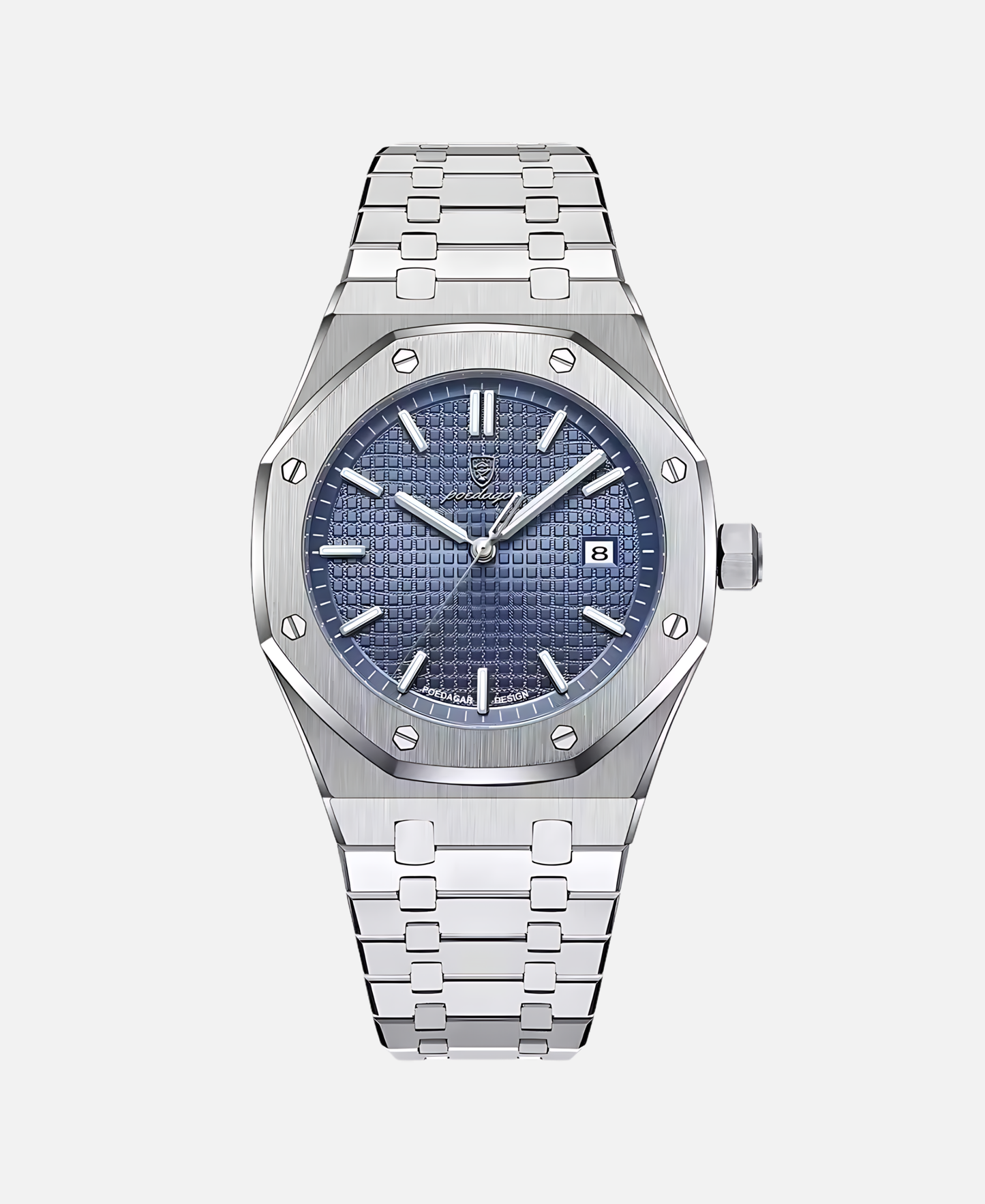 Montelario – Minimalistisch herenhorloge met saffierglas & 5 ATM waterdicht 0