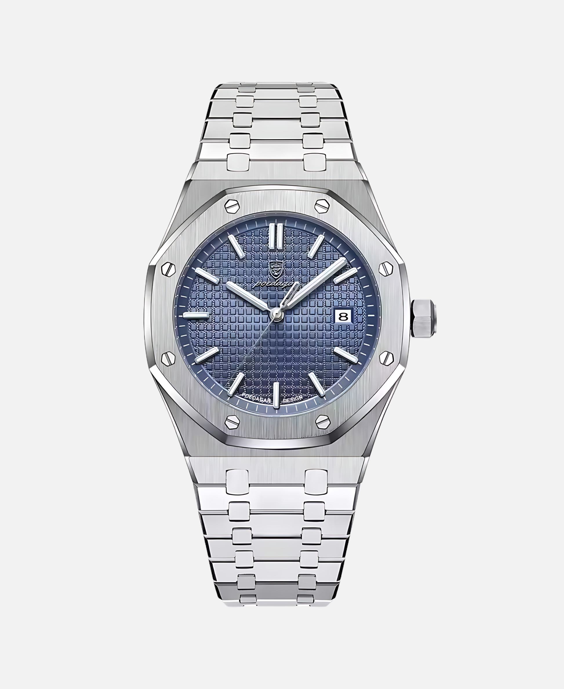 Montelario – Minimalistisch herenhorloge met saffierglas & 5 ATM waterdicht 0