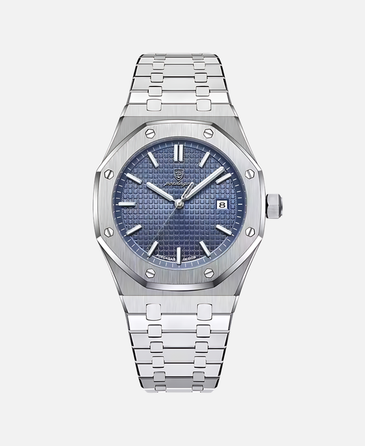 Montelario – Minimalistisch herenhorloge met saffierglas & 5 ATM waterdicht 0