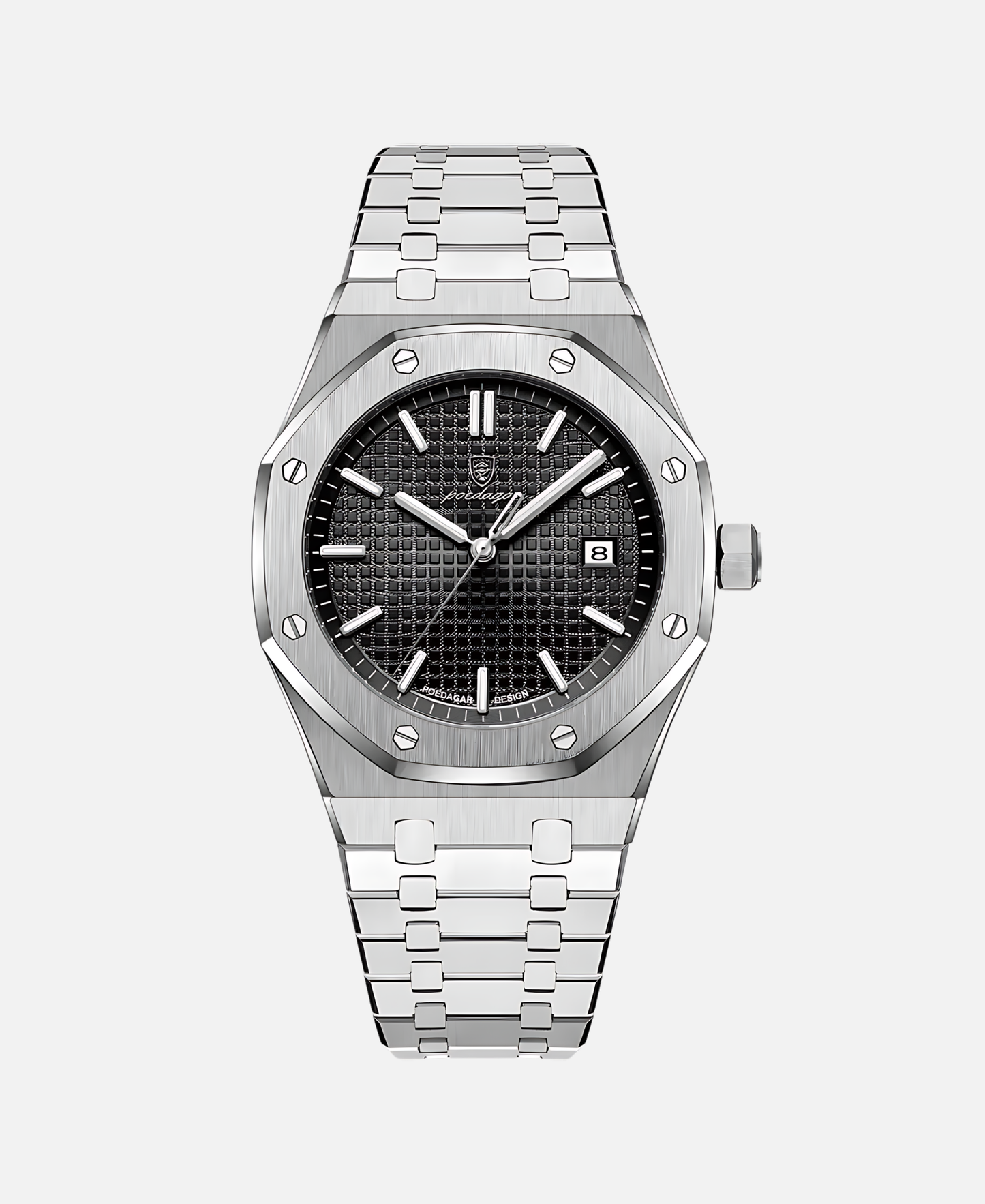 Montelario – Minimalistisch herenhorloge met saffierglas & 5 ATM waterdicht 1