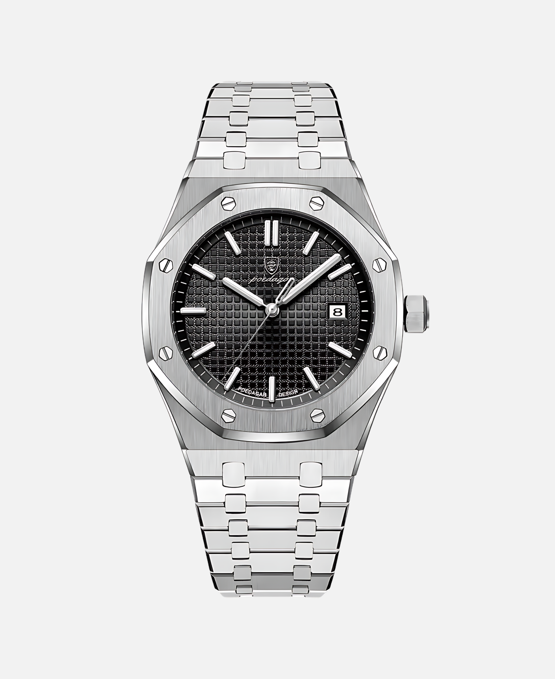 Montelario – Minimalistisch herenhorloge met saffierglas & 5 ATM waterdicht 1