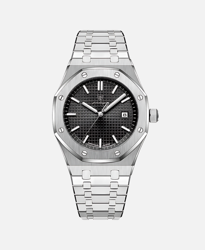Montelario – Minimalistisch herenhorloge met saffierglas & 5 ATM waterdicht 1
