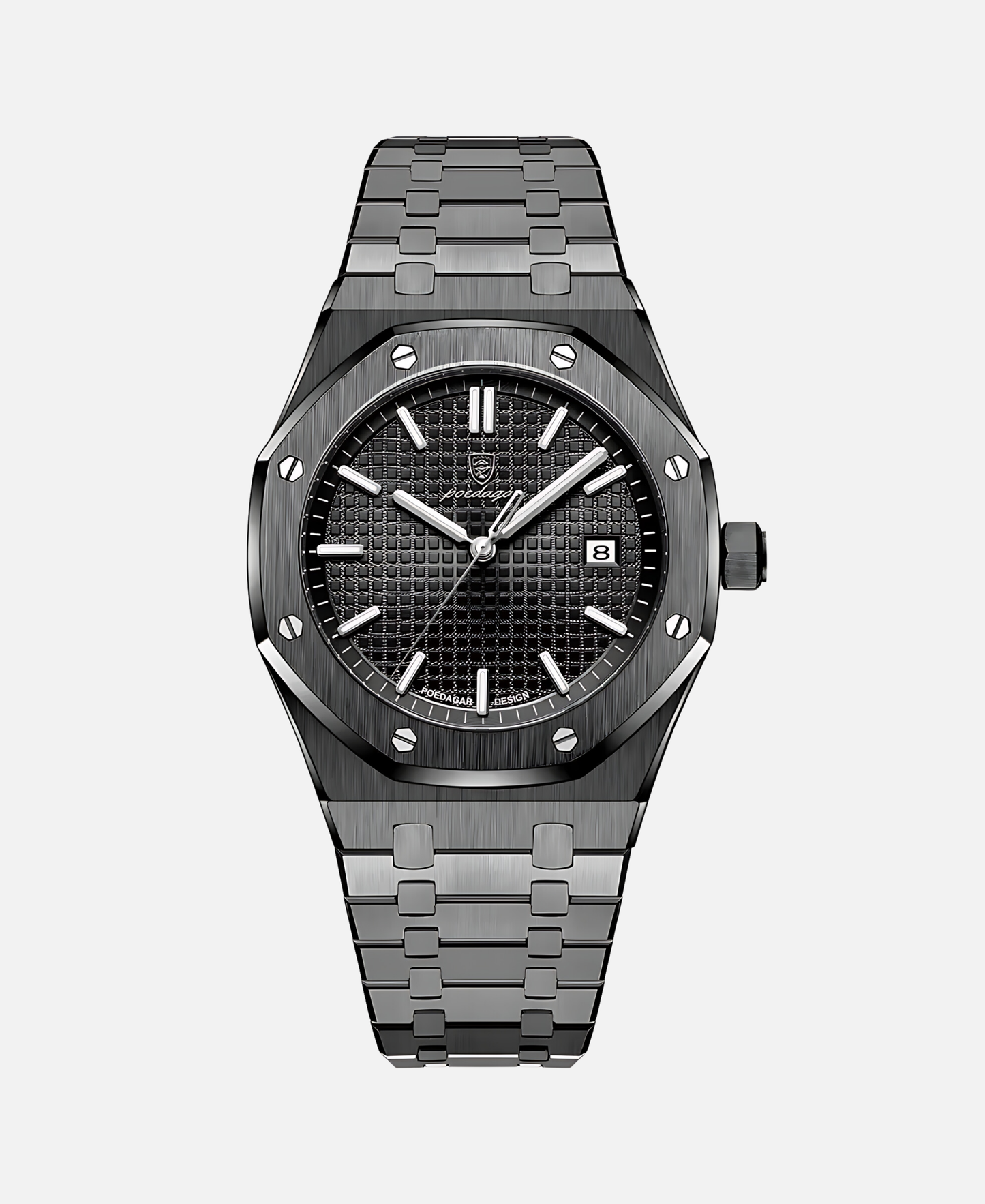 Montelario – Minimalistisch herenhorloge met saffierglas & 5 ATM waterdicht 10