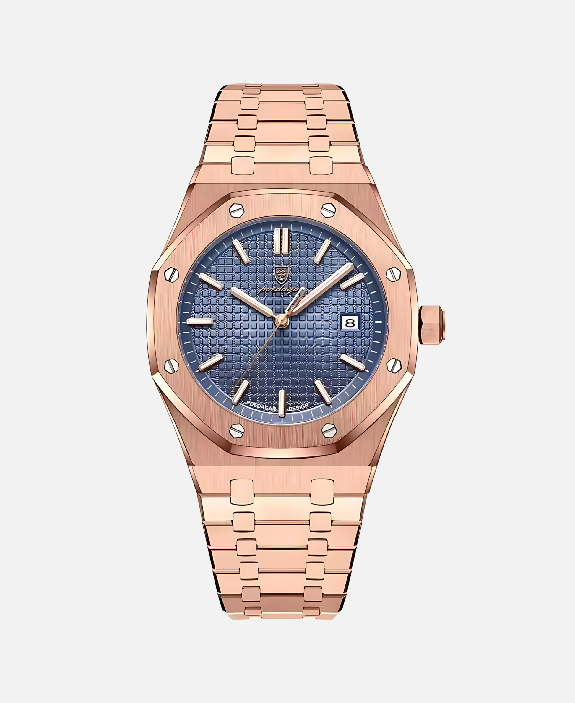 Montelario – Minimalistisch herenhorloge met saffierglas & 5 ATM waterdicht 2