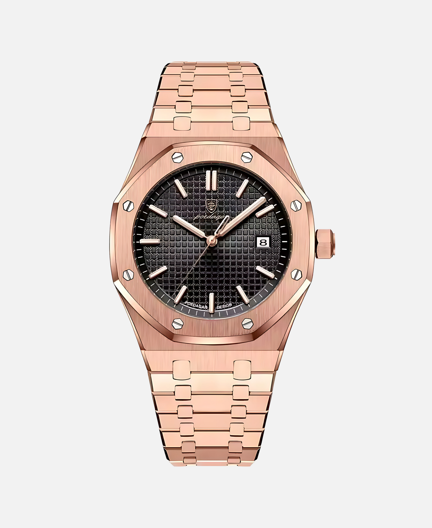 Montelario – Minimalistisch herenhorloge met saffierglas & 5 ATM waterdicht 4