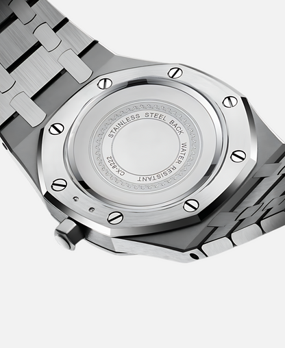 Montelario – Minimalistisch herenhorloge met saffierglas & 5 ATM waterdicht 6