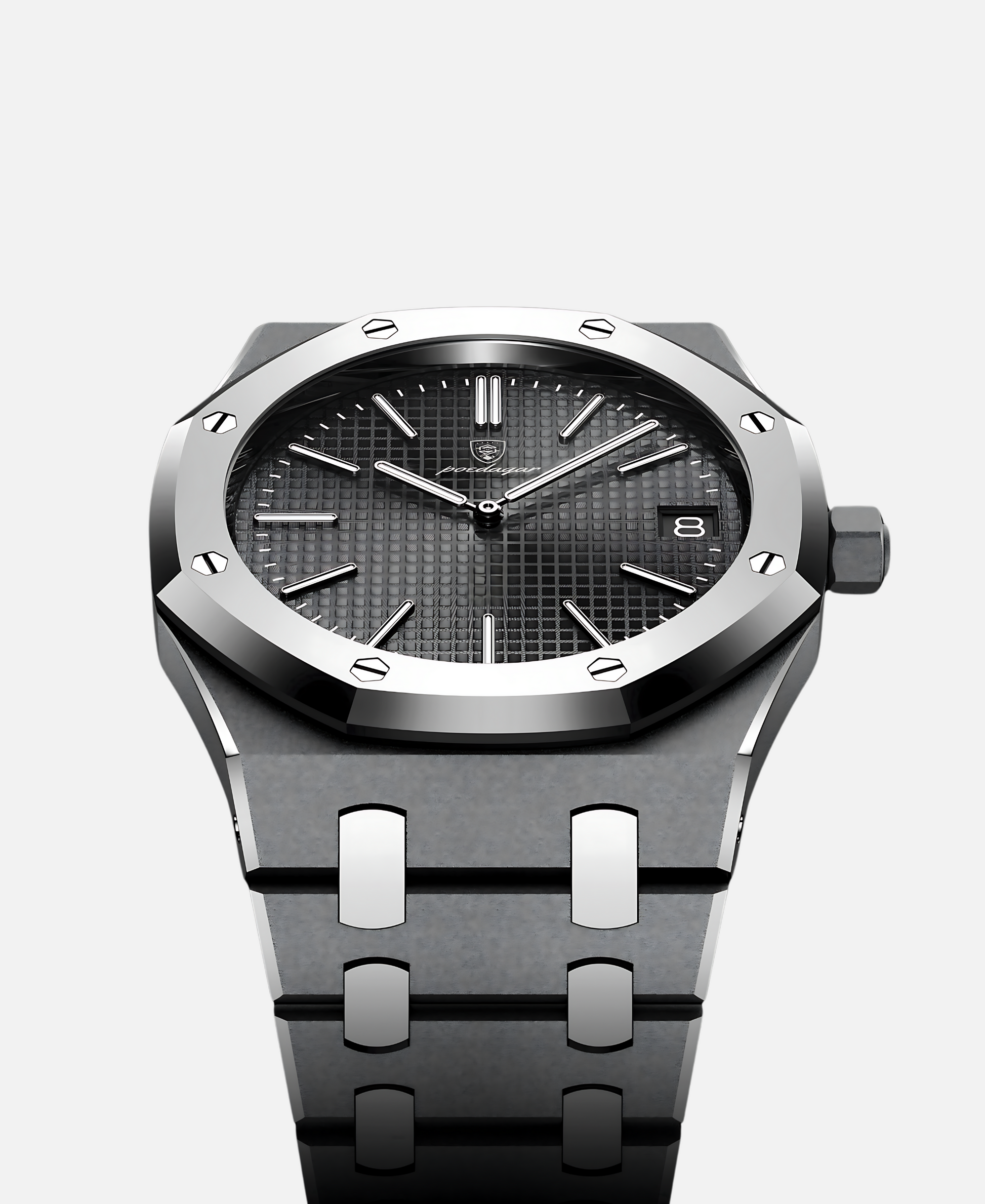 Montelario – Minimalistisch herenhorloge met saffierglas & 5 ATM waterdicht 7