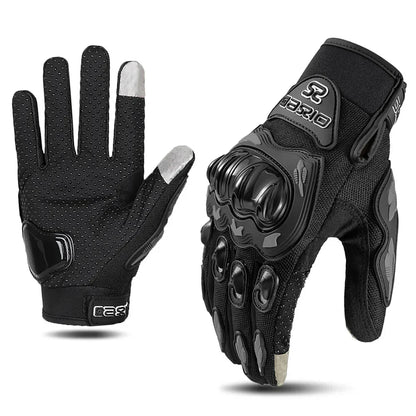 Motorhandschoenen Dames - Ademend, Touchscreen, Roze/Zwart, Verstelbaar 6