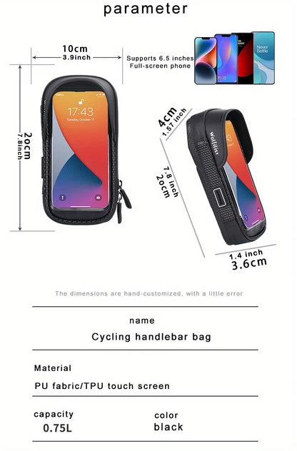 Waterdichte Fietstelefoonhouder Universeel voor Alle Telefoons