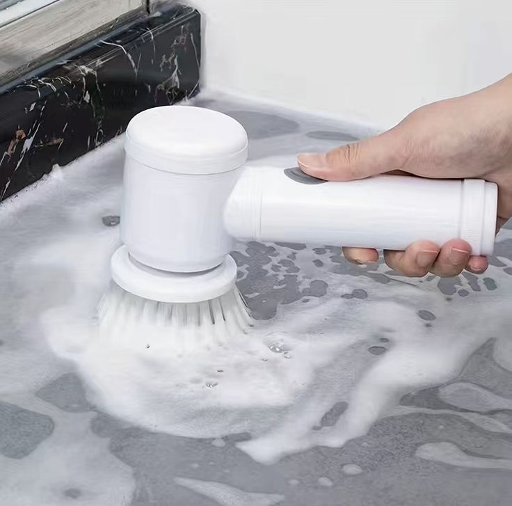 Keukenreiniger Scrub voor Hardnekkige Prutjes Gemakkelijk Te Verwijderen