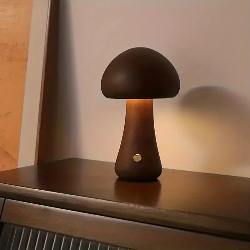 Draadloze Paddenstoellamp Uniek Design LED Lamp