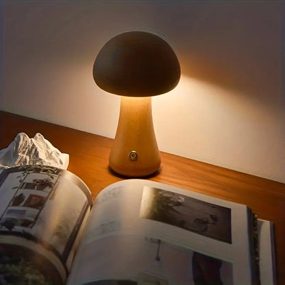 Draadloze Paddenstoellamp Uniek Design LED Lamp