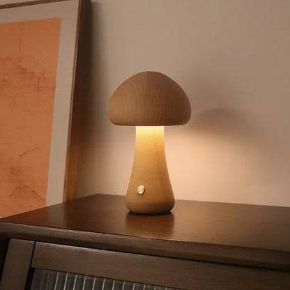 Draadloze Paddenstoellamp Uniek Design LED Lamp