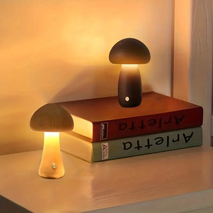 Draadloze Paddenstoellamp Uniek Design LED Lamp