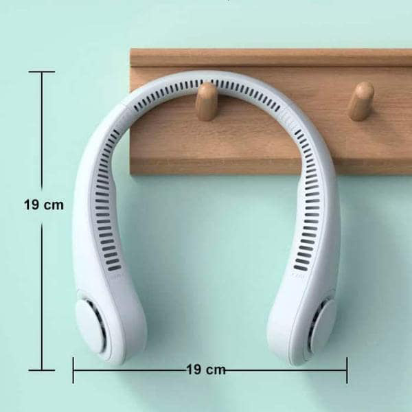 Draagbare Nekventilator met Verstelbare Snelheden en Lange Batterijduur