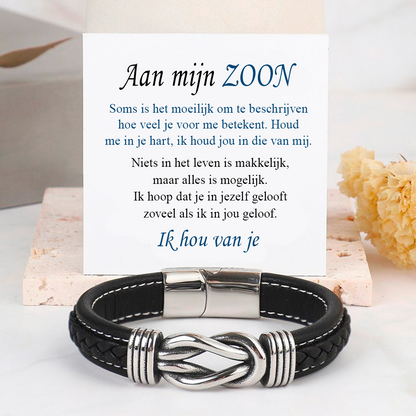 Persoonlijke Sieraden voor Zoon Halsketting met Hartje - Velinix