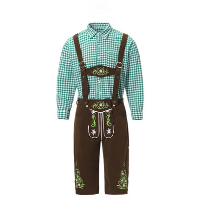 Traditioneel Kostuum voor Mannen met Schort en Blouse