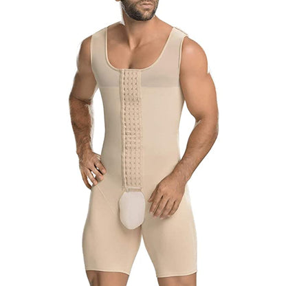 Heren Compressiepak Ademend Body Shaper voor Onder Kleding