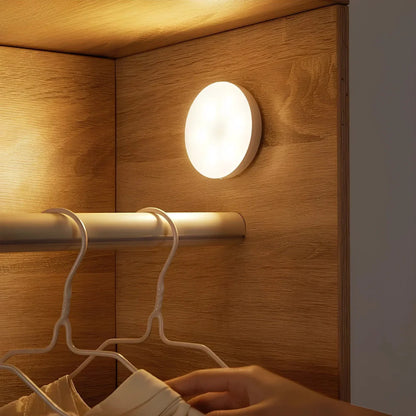 LED Nachtlampje Draadloos met Bewegingssensor voor Slaapkamer - Velinix