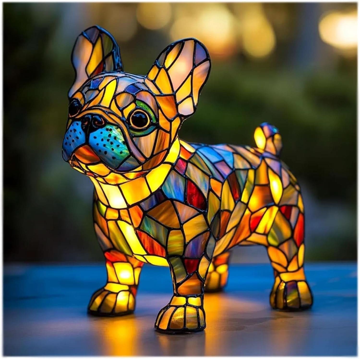 Nachtlicht Kinder | Künstlerische LED-Nachtlampe mit USB-Stromversorgung | Charmante Hunderassen für eine gemütliche Atmosphäre 13