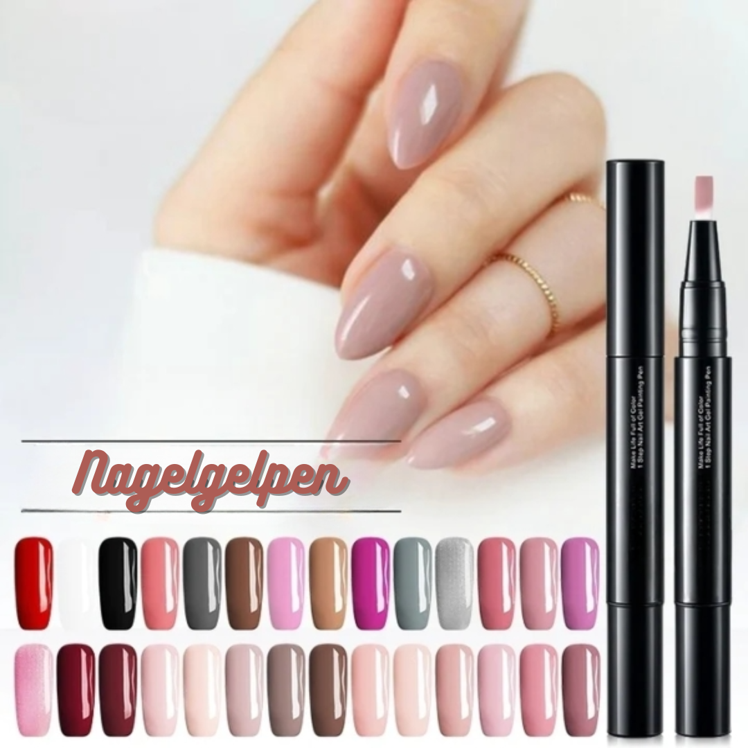 Nagellakstiften Set van 4 Langhoudend Gel Nagellak