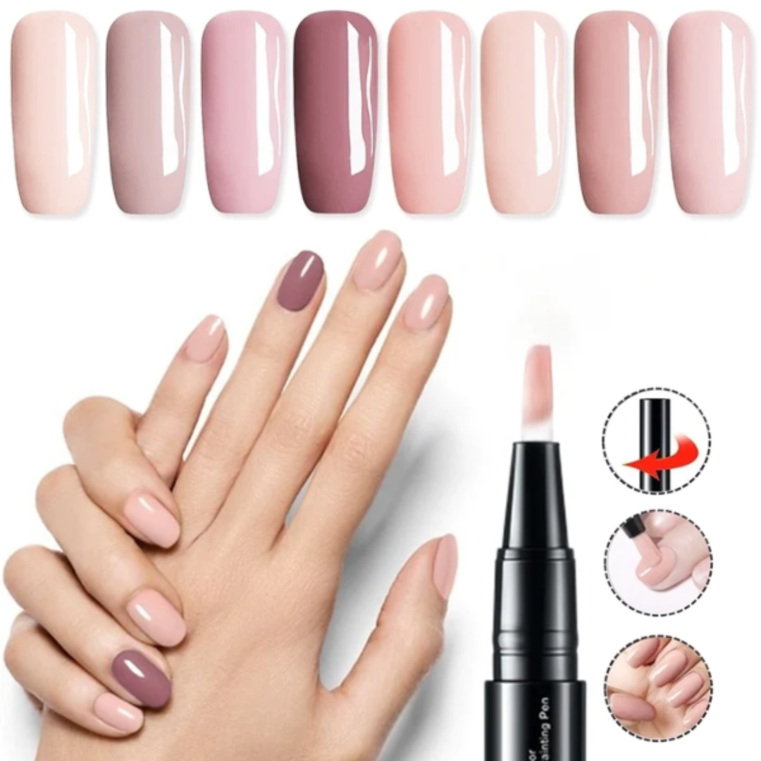 Nagellakstiften Set van 4 Langhoudend Gel Nagellak