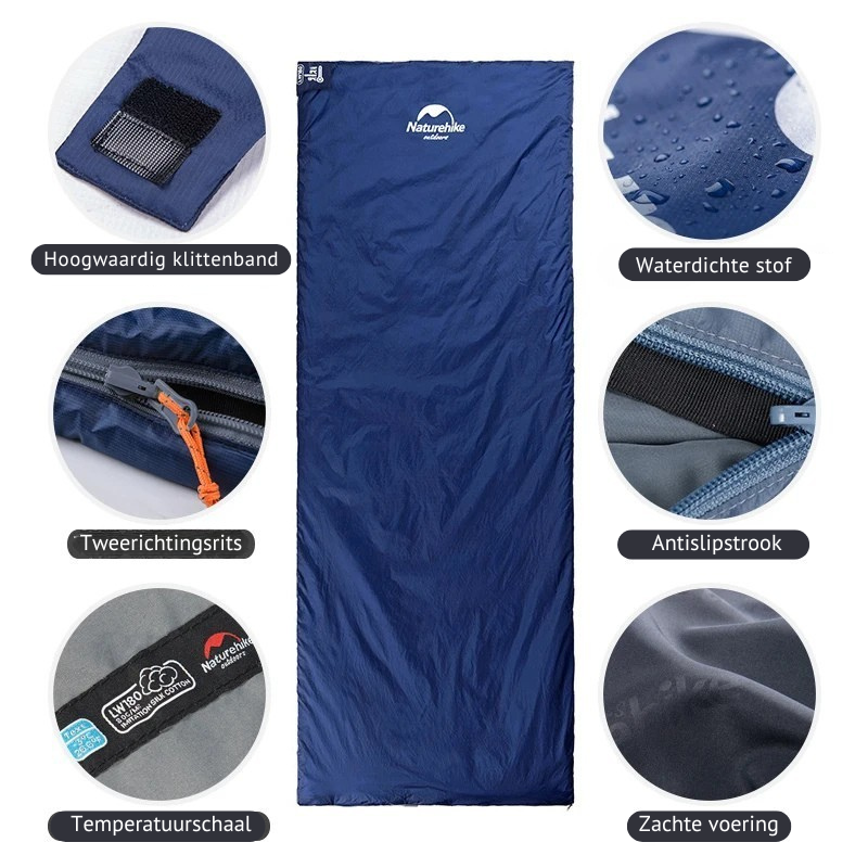 NatureHike Slaapzak – Lichtgewicht 3-Seizoenen Outdoor Slaapzak met Warmte en Compact Formaat 2