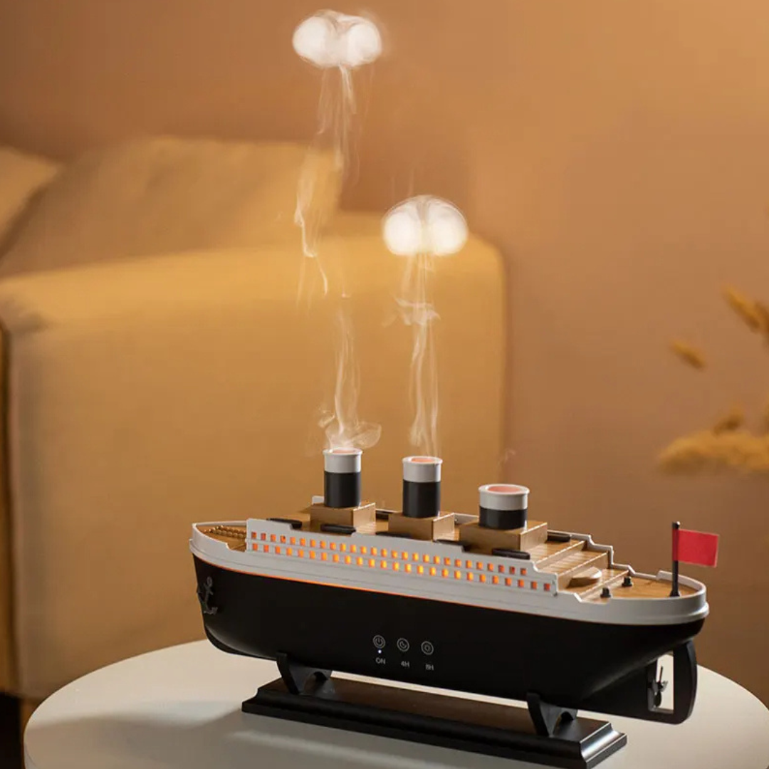 Aromadiffuser met LED Licht en Ontspannende Nevel - Velinix