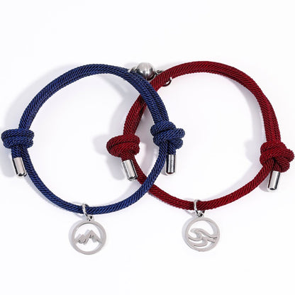 Magnetische Armband voor Koppels met Speciale Connectie Functie