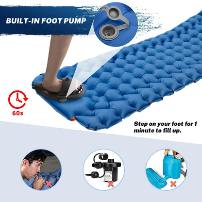 Nook Luchtbed – Comfortabel Camping Luchtbed met Ingebouwde Pomp en Waterbestendig Ontwerp 6