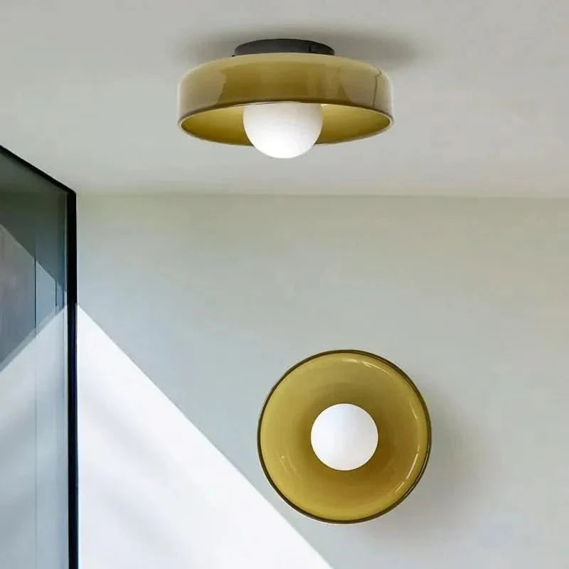 Moderne Glas Plafondlamp Scandinavisch Design
