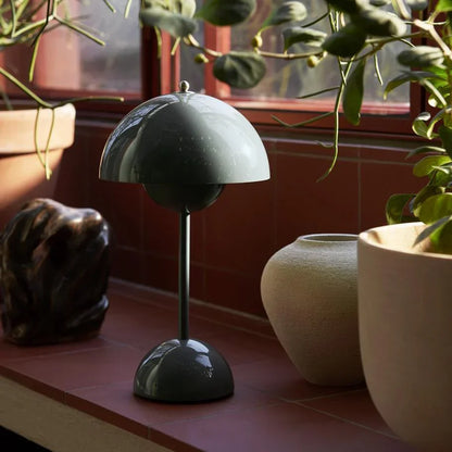 Moderne Paddenstoel Bureaulamp NordicGlow Dimbaar