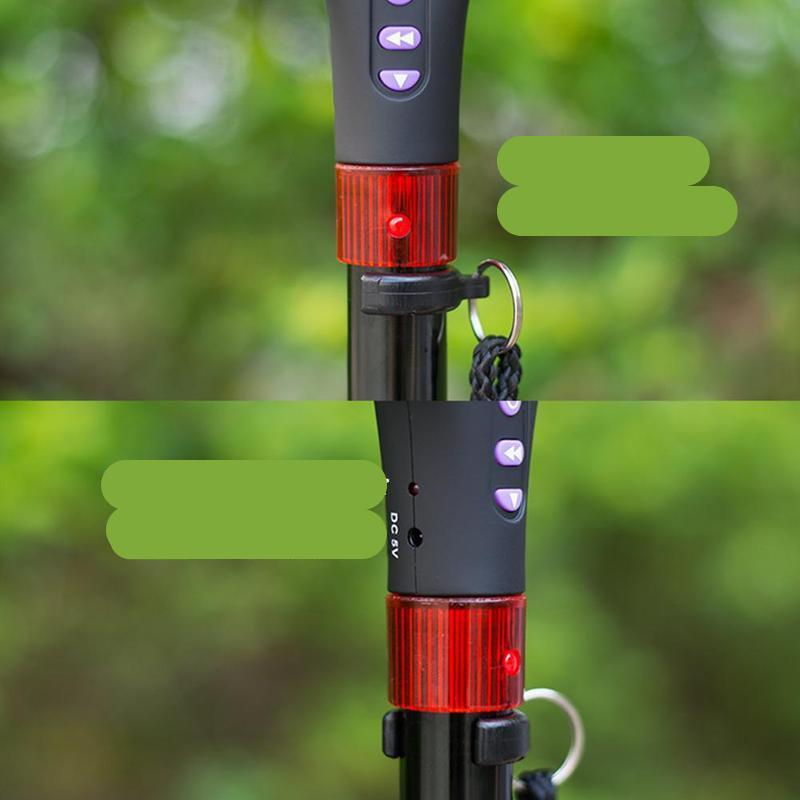 Nordic Walking-stokken met LED-verlichting – Verstelbare wandelstokken voor senioren en actieve wandelaars 1
