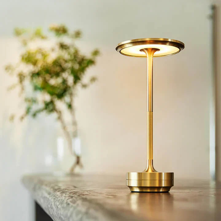 Draadloze Tafellamp Luxe LED Verlichting Modern Design - Velinix