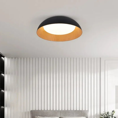 Houten LED Plafondlamp Scandinavisch Design voor Slaapkamer