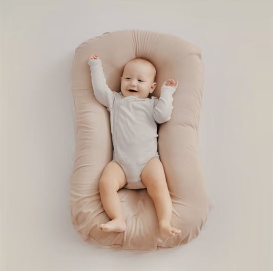 Nuvino – Baby hoofdkussen zacht & ademend – ondersteuning hoofd & nek 0