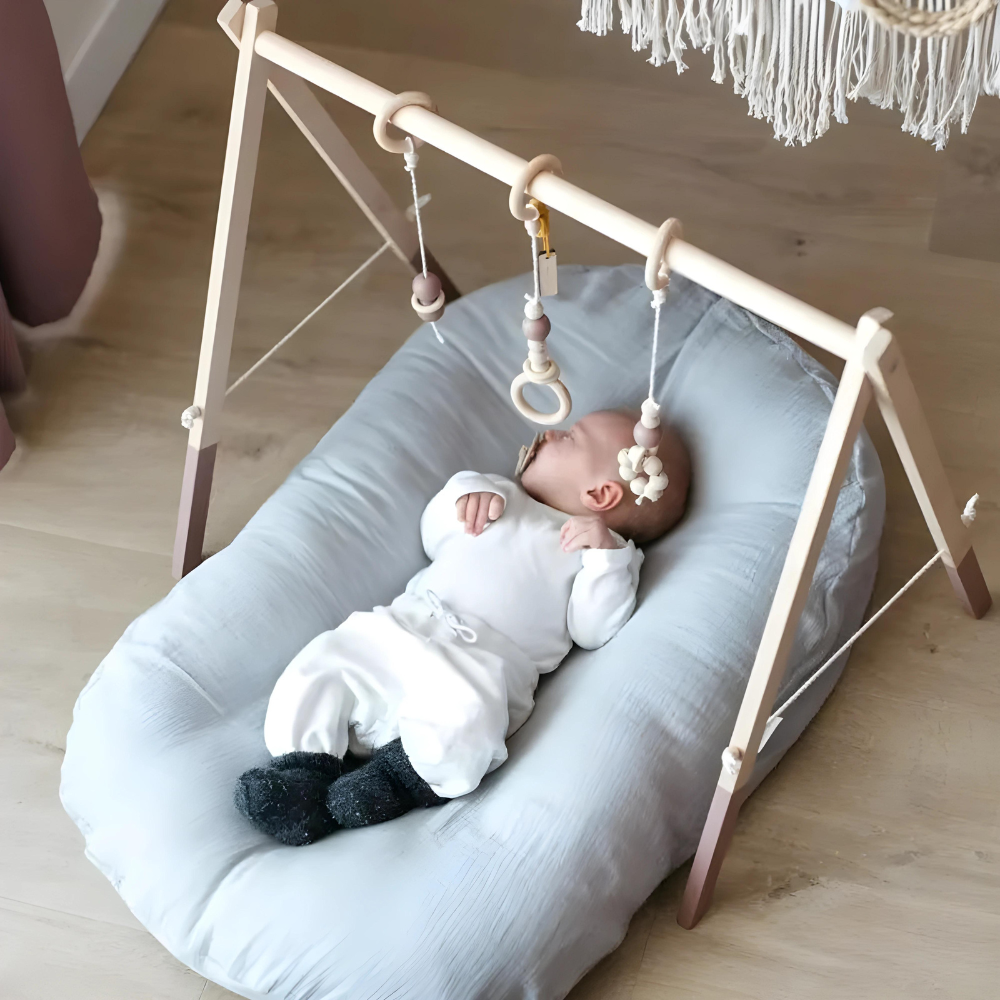 Nuvino – Baby hoofdkussen zacht & ademend – ondersteuning hoofd & nek 5
