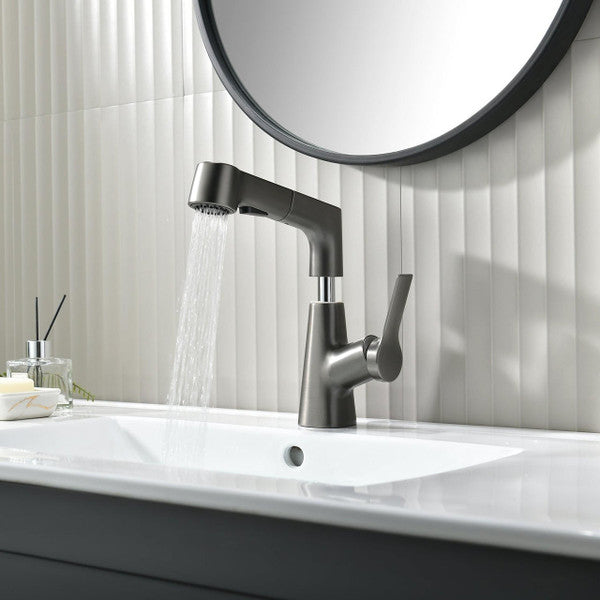 Douche Armatuur met Draaibare Uittrekbare Handdouche