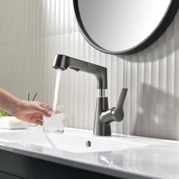 Douche Armatuur met Draaibare Uittrekbare Handdouche