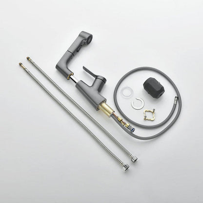 Douche Armatuur met Draaibare Uittrekbare Handdouche