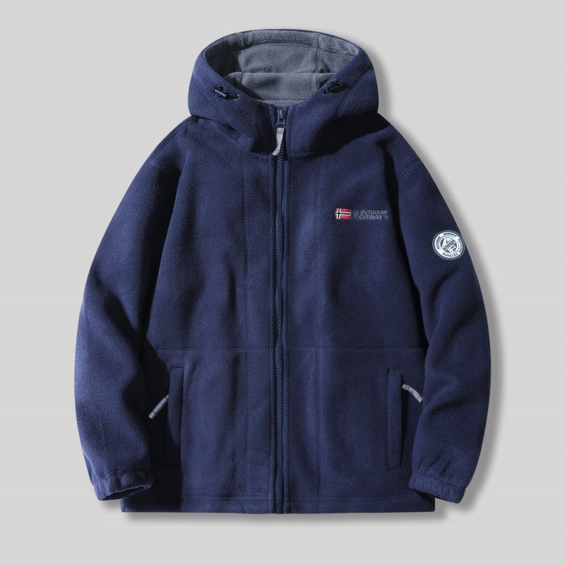 Fleece Jas Norway Stijl Ultra Warm en Zacht