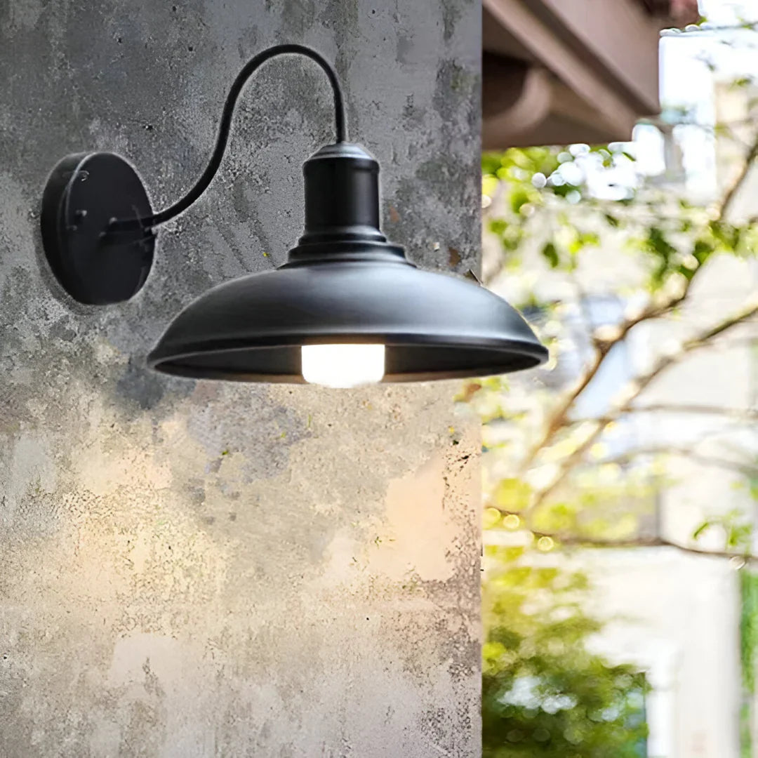 IJzeren Buitenwandlamp Waterdicht IP65 Komvorm