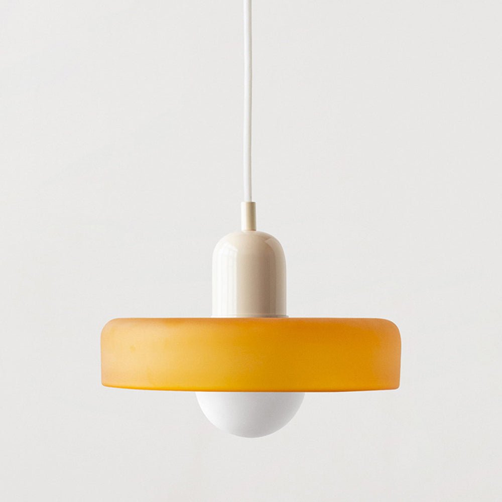 Kleurrijke Hanglamp Modern Glazen Design voor Woonkamer