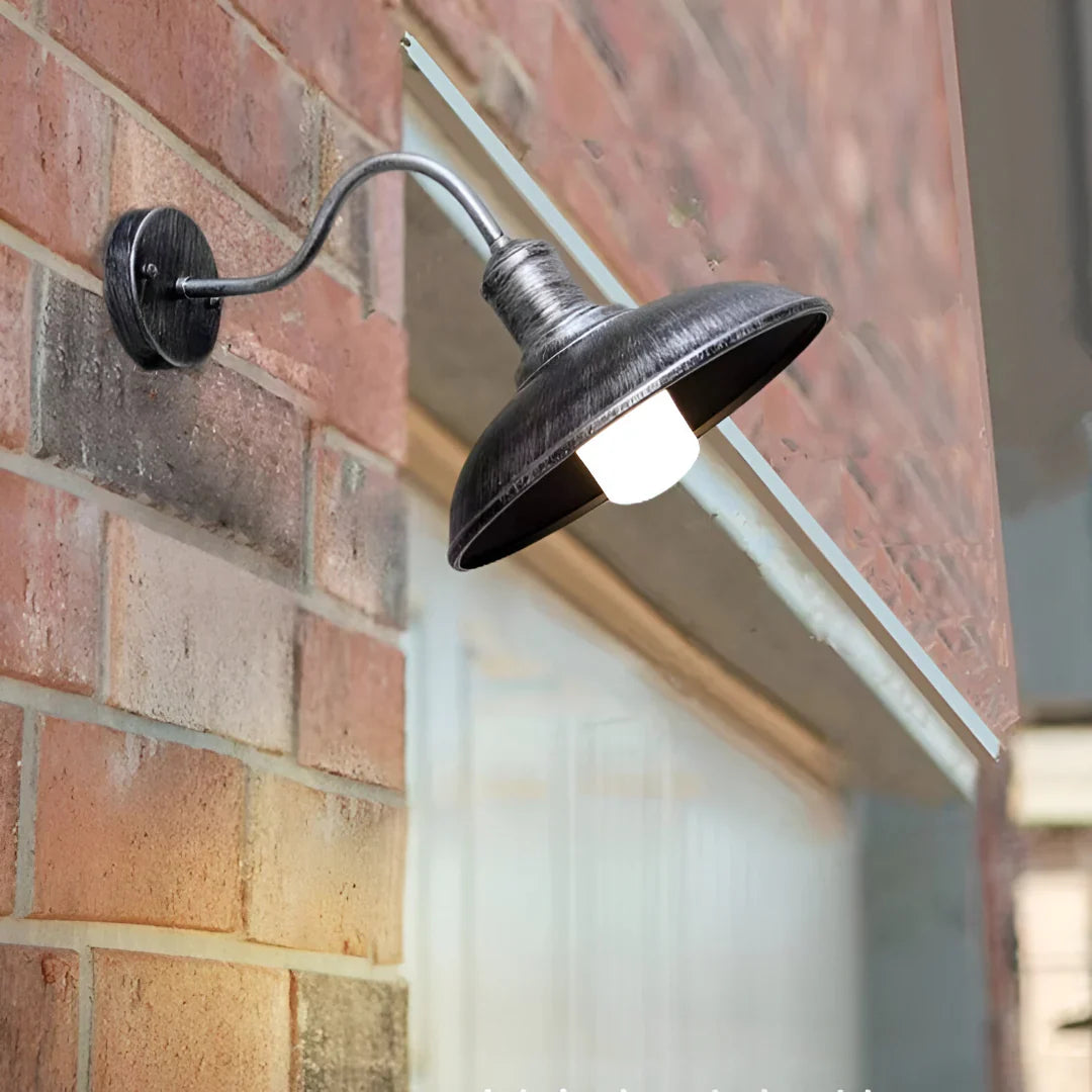 IJzeren Buitenwandlamp Waterdicht IP65 Komvorm