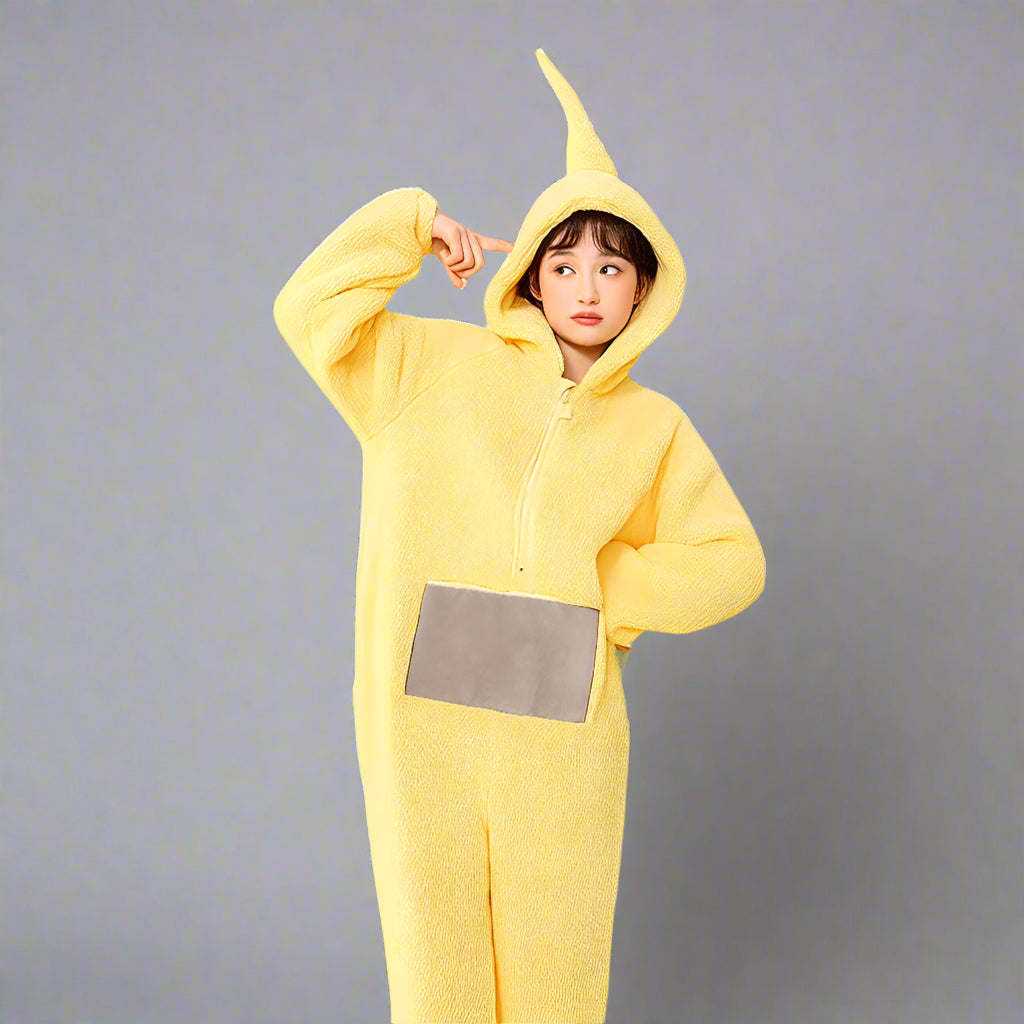Onesie Pluche Fleece Kostuum Unisex Hooded Lounge Set - Velinix