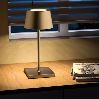 Draadloze Tafellamp Oplaadbaar met USB en LED Licht